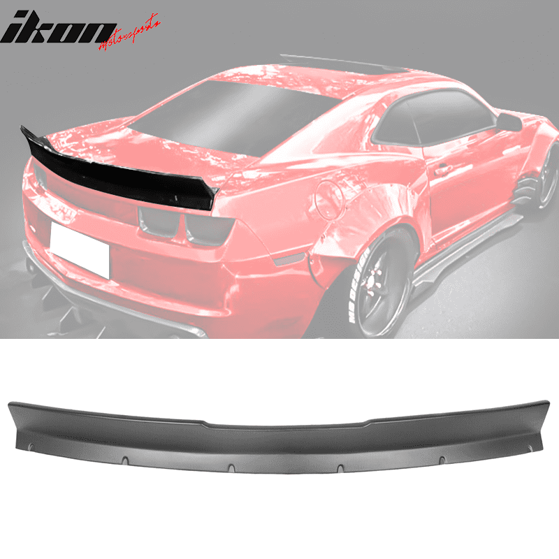 Compatible with 10-13 Chevrolet Camaro Ikon Style Duckbill Type Rear