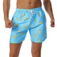 thumbnail image 1 of Simple Pineapple Graphic Beach Shorts Pants Men 3D Printing Surf Board Shorts Summer Hawaii Swimsuit Swim Trunks Cool Ice Shorts Fivean unisex, 1 of 2