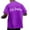 Purple, variant on Men's T-Shirts Los Angeles Printed Short Sleeved Crew Neck T Shirt Fashion Versatile Pullover Tshirt