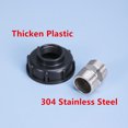 thumbnail image 4 of Adaptador de tanque IBC de 1000 l de espesor, conector reductor de acero inoxidable 304, herramienta de interruptor para jardín y hogar, 4 of 5