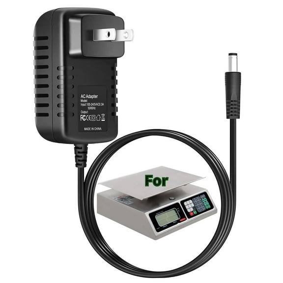K-MAINS 9V AC Adapter Charger Compatible With Torrey LPC-40L PC-40L PC-80L Scale Tor-Rey Power Cord