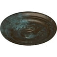 thumbnail image 3 of Ekena Millwork 15 7/8"OD x 1 1/2"P Kepler Traditional Ceiling Medallion (For Canopies up to 3 3/4"), Hand-Painted Bronze Blue Patina, 3 of 5
