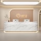 thumbnail image 3 of Beauty Conference Reception Desk Information Grocery Checkout Cashier Counter Information Standing Comptoir Magasin Furniture My Lux Decor Round, 3 of 6