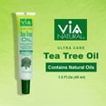 thumbnail image 5 of Via Natural Ultra Care Tea Tree Oil Moisturizing Oil for Hair, Scalp & Body - 1.5 Fl. Oz ( 4 Pack ), 5 of 5