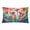 Calla Lilies, variant on Carolines Treasures DAC1453PW1216 16 x 12 in. Unisex Petunias in Color Fabric Decorative Pillow