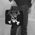 thumbnail image 6 of Jolly Roger Blindfold Skull Laptop Bag, 14 inch Laptop or Tablet, Business Casual Laptop Bag, 6 of 8