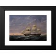 thumbnail image 2 of William Marsh 14x11 Black Modern Framed Museum Art Print Titled - Great Western (1852), 2 of 5