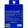 thumbnail image 7 of onn. 3.5 mm Aux Audio Splitter, 7 of 7