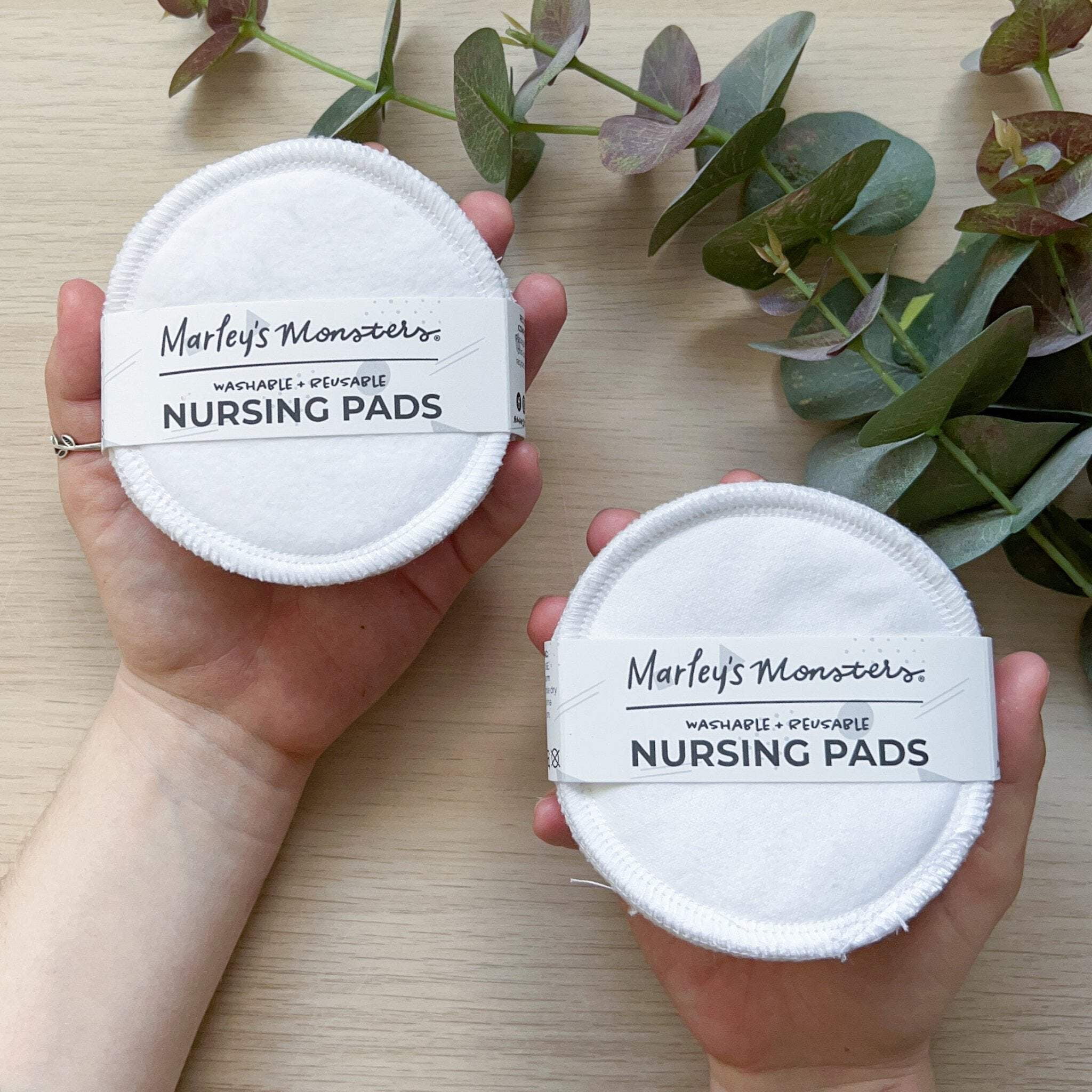 Reusable Nursing Pads: 6 Pairs