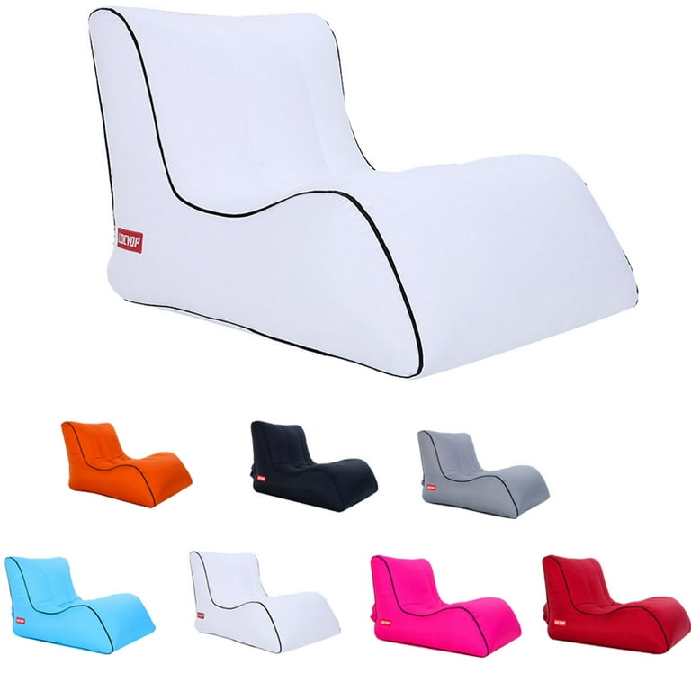 Rinhoo Inflatable Air Bag Lounger Sofa Lazy Couch Portable Chair