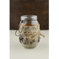 thumbnail image 1 of 3 Pieces of Birch Wrapped Mason Jar Candle Holder 6 inches, 1 of 4