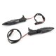 thumbnail image 1 of Pair of 12V LED Front Turn Signals Replacement for S1000RR R1200GS F800GS, Black Lens, 1 of 4