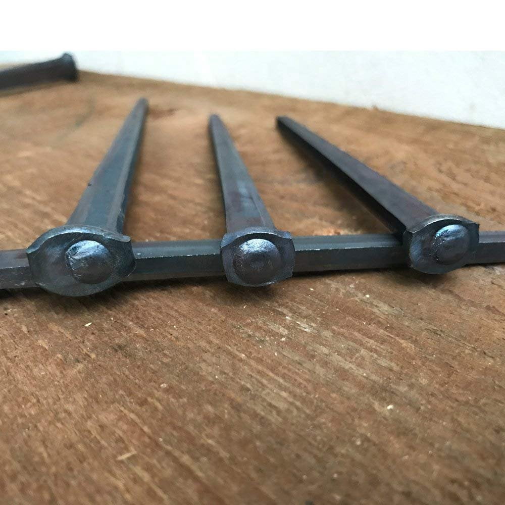 5 5.5"- STEEL SQUARE COMMON ROSEHEAD STANDARD-50d Nails 25-Nails