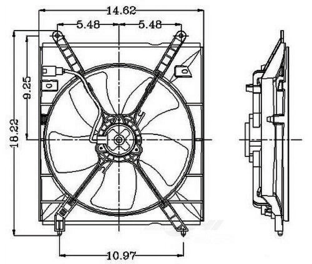Engine Cooling Fan Assembly