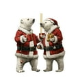thumbnail image 2 of Adornos Navideños De Oso Polar Modernos Y Bonitos Colgantes Planos De Acrílico Mini Adornos Bonitos Adornos Para El Árbol De Navidad Recuerdo Navideño, 2 of 2