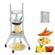 thumbnail image 1 of QinaQin Rebanador comercial para verduras y frutas con cuchillas de acero inoxidable de 1/4 pulgada, ideal para papa, jitomate, cebolla y pepino, 1 of 6