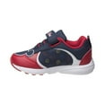 thumbnail image 3 of Disney Boys Mickey Mouse Sneakers with One Red Light, Navy Red, Size: 12, 3 of 7