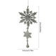 thumbnail image 3 of Colgantes De Plástico Adornos de copos de nieve de plástico blanco para árbol de Navidad y decoración de ventanas, 28,5 Rkxzt, 3 of 8