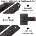 thumbnail image 3 of 1 Pce Verrou en Acier Inoxydable Verrou de Porte Durable pour Intérieur et Extérieur, 3 of 8