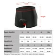 thumbnail image 7 of Men Cycling Underwear Shorts Breathable Gel Padded MTB Biking Riding Shorts, 7 of 7