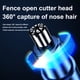 thumbnail image 3 of Recortador de pelo para nariz y orejas Vogacara profesional portátil IPX5 impermeable, 3 of 6