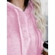 thumbnail image 2 of Sudadera con capucha y bolsillos extragrandes y acogedores para mujer, sudadera deportiva de polar, 2 of 5
