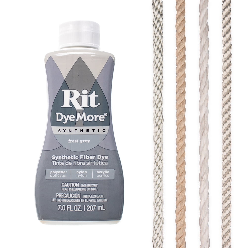 Synthetic Rit Dye Liquid Sampler Kit- Wide Selection of Colors and Rope  Samples 