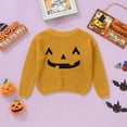 thumbnail image 2 of Gibobby Toddler Baby Girl Boy Knit Sweater Round Neck Long Sleeve Pullover Sweatshirt Fall Winter Clothes,Yellow,3-6 Months, 2 of 5