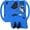 Blue, variant on HCTian Compatible with Samsung Galaxy S6 10.5(2019) SM-T860 Tablet Case for Kids - Durable Lightweight EVA Shockproof Protective Handle Stand Cover for Galaxy Tab S6 10.5 2019