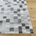 thumbnail image 2 of Hauteloom Alagan Living Room, Bedroom Area Rug - Contemporary - Silver Gray, Metallic Silver, Light Silver - 5'3" x 7'3", 2 of 5