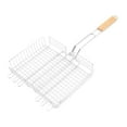 thumbnail image 3 of Cesta para parrilla, cesta para asar pescado, parrilla de Metal ligera, rejilla con Clip para parrilla para acampar al aire libre, cocina, Picnic, ver, 3 of 9
