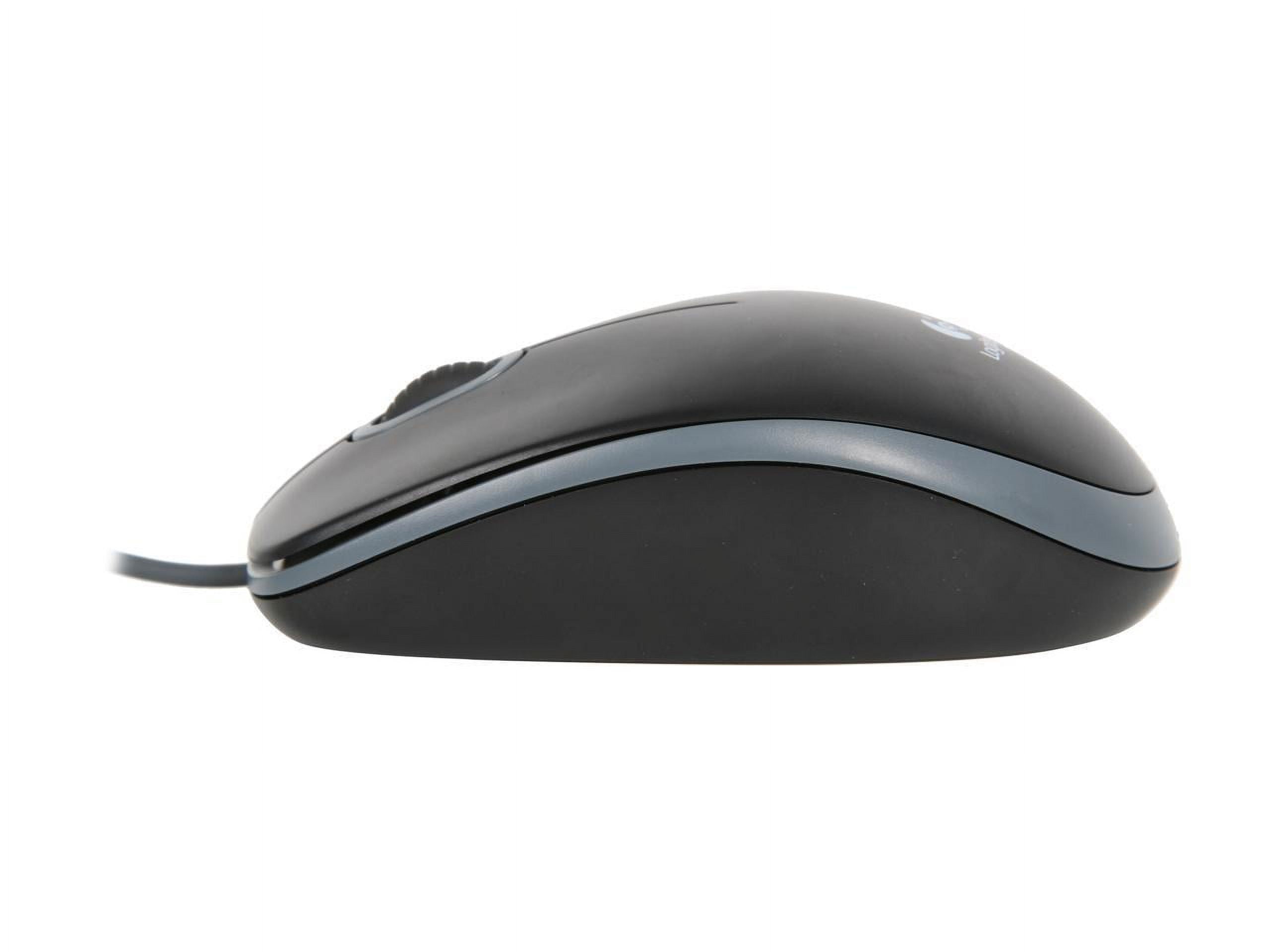 Logitech MK120 Wired Desktop Set, Keyboard/Mouse, USB, Black 