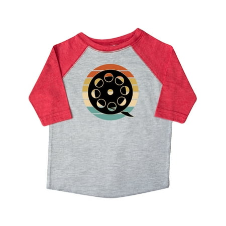 

Inktastic Movie Film Reel Retro Sunset Gift Toddler Boy or Toddler Girl T-Shirt