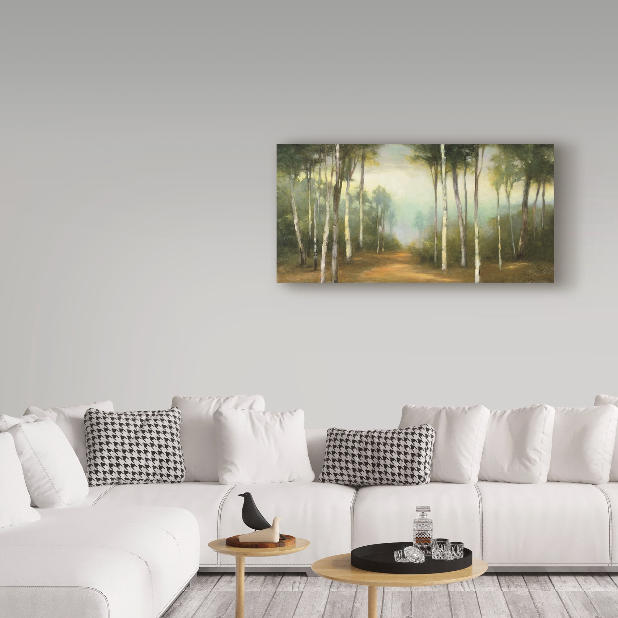 Trademark Fine Art 'Then Again' Canvas Art by Julia Purinton