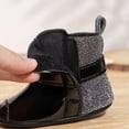 thumbnail image 6 of Eltusu Baby Girls Boots, Soft Bottom No Slip Thermal PU Winter Shoes Black Size 12-18 Months, 6 of 7
