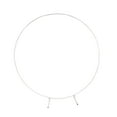 thumbnail image 4 of jifeng Arche de Mariage Ronde Ballon de Mariage Arche de Fleurs 70,87 Po Arche de Ballon Robuste Blanc, 4 of 9