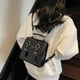 thumbnail image 2 of Mochila coreana de cuero suave y dulce para mujer, nuevo estilo 2025, bolso de moda, mochila pequeña de alta gama para viajeros, 2 of 5