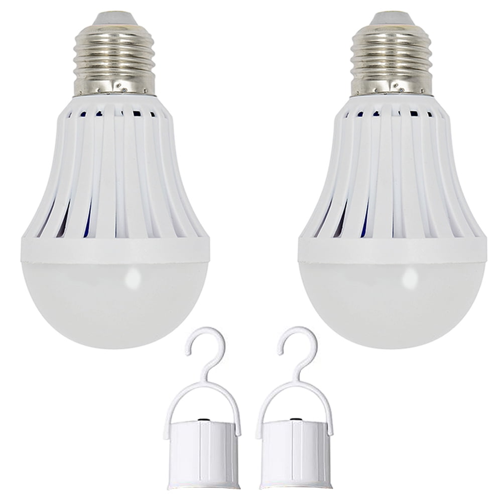 2 Acuvar 5W LED Emergency Light Bulbs with Built in SelfRechargeable