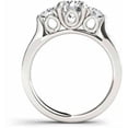 thumbnail image 3 of 2 Carat T.W. Diamond Three-Stone 14kt White Gold Engagement Ring, 3 of 5