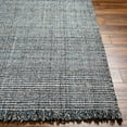 thumbnail image 4 of Hauteloom Aron Recycled Material Living Room, Bedroom Area Rug - Contemporary - Light Slate, Charcoal, Dark Red - 9' x 12', 4 of 8