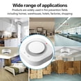 thumbnail image 4 of Detector de humo inteligente WiFi Tuya APP Push Sensor de alarma contra incendios para seguridad en el hogar interior Universal Accesorios Electrónicos, 4 of 9