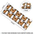 thumbnail image 4 of Aesthetic Butterfly & Flowers Seatbelt Pillow - Post-Mastectomy Recovery Cushion with Watercolor Design - Soft Car Travel Pad, 4 of 5