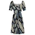 thumbnail image 4 of Oyster Shells Sleeveless Dress evening dresses women Party dresses, 4 of 4