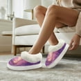 thumbnail image 3 of POLERO Cute Dragon Print Slippers for Women Modern Style Winter House Slippers Indoor Comfort Thick Sole Bathroom Cozy Gifts, Size 7-8, 3 of 7