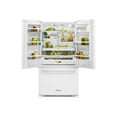 thumbnail image 2 of KitchenAid KRFF305EWH - Refrigerator/freezer - french door bottom freezer with water dispenser - width: 35.9 in - depth: 35.5 in - height: 70.1 in - 25.2 cu. ft - white, 2 of 5