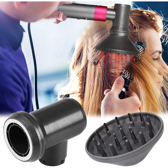 Applicable to Diffuser and Adapter for Dyson Airwrap Styler Transform Airwrap Styler Combination Hair Dryer Accessories Hair Dryer Adapter for Dyson Easy to Install