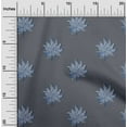 thumbnail image 1 of oneOone Organic Cotton Voile Fabric Leaves Block Fabric Prints By Yard 42 Inch Wide, 1 of 4