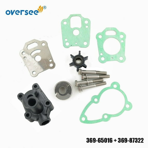 369-87322 Water Pump Repair Kit For Tohatsu Nissan 4HP 5HP Outboard Motor Parts M5BS