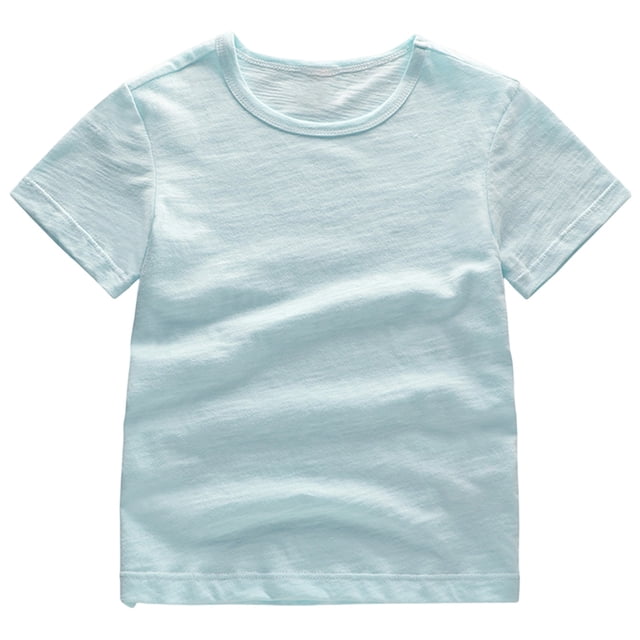 Vêtements pour Garçons Chemise à Manches Courtes Imprimée pour Garçons Col Ras du Cou Vêtements d'Été pour Petits Garçons Chemises pour Garçons 4-5 Ans