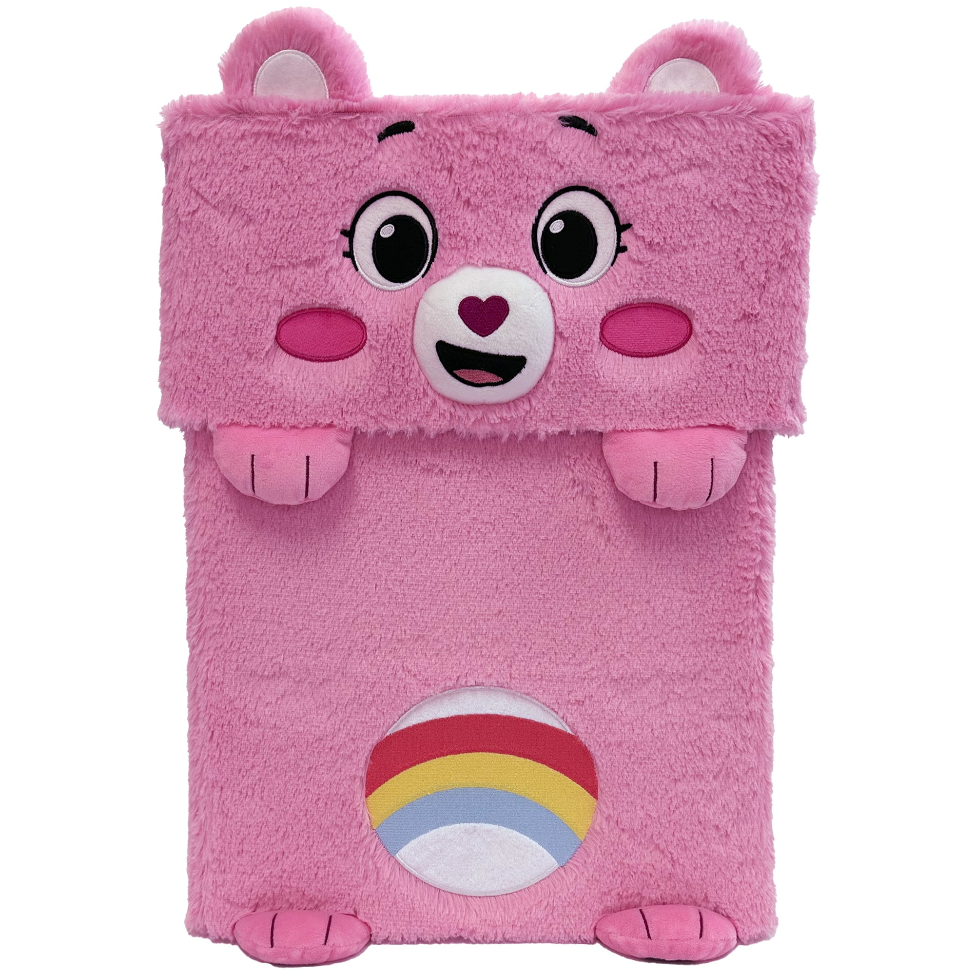 Care Bears: Storables 12" Box - Cheer Bear - Pink Character Themed Bin, Fabric Storage Container, Opening Top Lid, Holds Toys, Books & More, Licensed